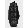 Leather shoulder bag