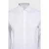 White shirt with logo