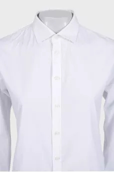 White shirt with logo