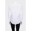 White shirt with logo