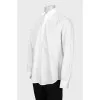 Men's white shirt with cufflinks