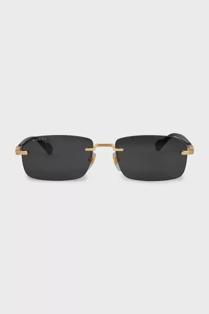 Sunglasses with gold elements
