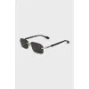 Sunglasses with gold elements