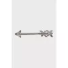 Silver arrow-shaped brooch