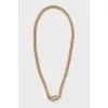 Double chain gold necklace