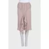 Vintage pink top and skirt suit