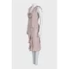 Vintage pink top and skirt suit