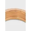 Men's rose gold ring