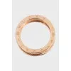 Men's rose gold ring