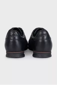 Men's black Screener sneakers