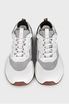 Men's white Week-End Walk sneakers