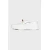 White Game loafers