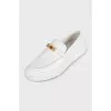 White Game loafers