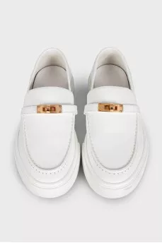 White Game loafers