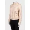 Jacket with patch pockets