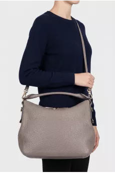 Brown shoulder bag