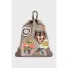 Courrier backpack with signature canvas