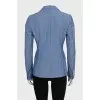 Fitted wool jacket with silk lining