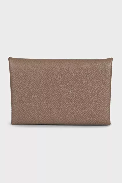 Calvi brown wallet