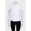 T-shirt with white logo