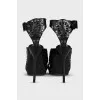 Черные босоножки by Jimmy Choo x H&M