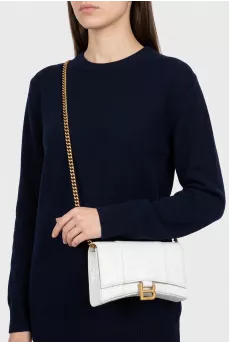 Сумка Hourglass Wallet on Chain из кожи