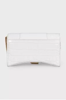 Сумка Hourglass Wallet on Chain из кожи