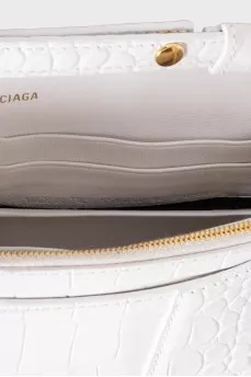 Сумка Hourglass Wallet on Chain из кожи