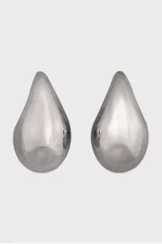 Серебряные фигурные серьги