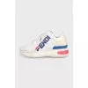 Шкіряні кросівки by Fendi x Fila