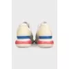 Шкіряні кросівки by Fendi x Fila