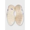 Шкіряні кросівки by Fendi x Fila