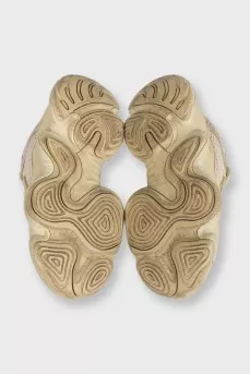Кросівки Yeezy 500 бежевого кольору