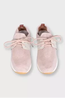Текстильные розовые кроссовки Flexy Walk