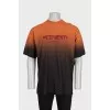 Чоловіча помаранчева футболка oversize