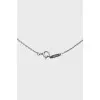 Silver pendant with a signature pendant