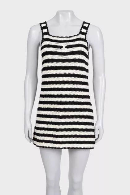 Black and white dress Triomphe