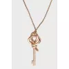 Gold pendant decorated with diamonds