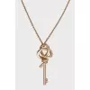 Gold pendant decorated with diamonds