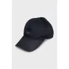 Men's blue cap with a brand logo