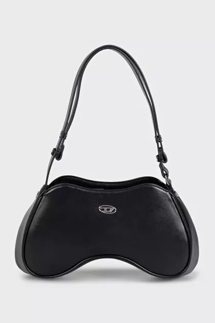 Leather black Play bag