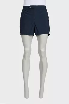 Men's blue swimming trunks