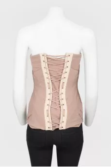 Palf corset on lacing