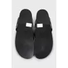Men's leather flip-flops