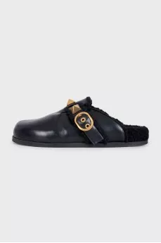 Insulated clogs with spikes