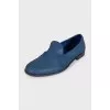 Men's shoes with braided leather