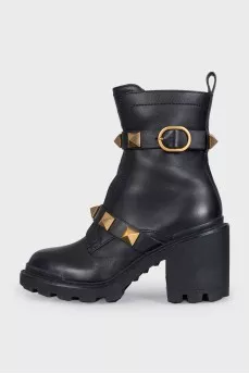Чорні черевики Rockstud