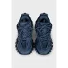Men's blue Track sneakers