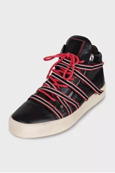 Men's sneakers with velcro