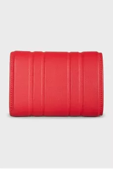 Red Matelass wallet